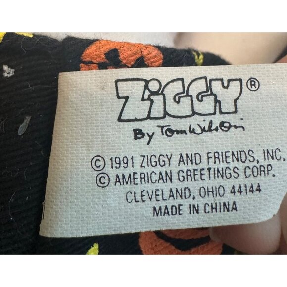 Vintage Ziggy 1991 Boo I love You Halloween Plus Shelf Sitter Tom Wilson Colleta - Picture 4 of 4